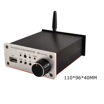 Mini HiFi Audio Bluetooth 5.0 Enerģijas Klase D Pastiprinātājs Tpa3116D2 Digitālo Amp 50W*2 Mājas Audio Auto Jūras USB/AUX/FM