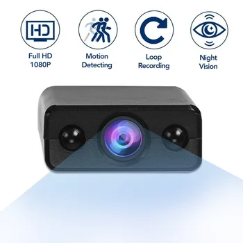 Mini Kamera, Full HD 1080P Mini video kamera Nakts Redzamības Mikro Kameru, Kustības detektors, Video Ierakstītājs DV Versija SD Kartes sq11