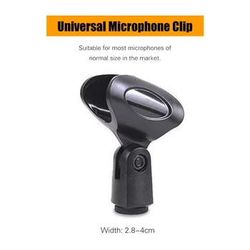 Mini Mikrofonu Statīvs Grīdas-Pastāvīgā Statīva Statīva Augstums, Leņķis Regulējams ar Dual Mic Klipus Tālruņa Turētājs Live Balss Studio