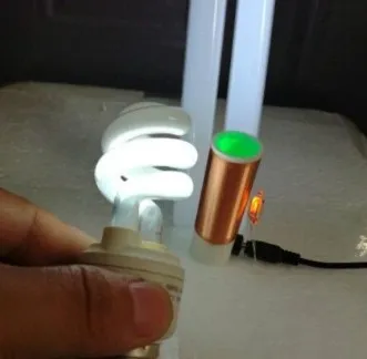 Mini Modeļiem, Tesla Ruļļos, Elektroniska DIY gaismas Enerģijas taupīšanas Lampās, USB5v Barošanas Roku darbs