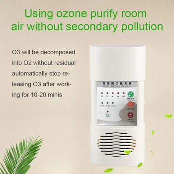 Mini Mājas Deodorizer Iekšzemes gaisa ozona ģenerators gaisa attīrītājs o3 attīrītājs