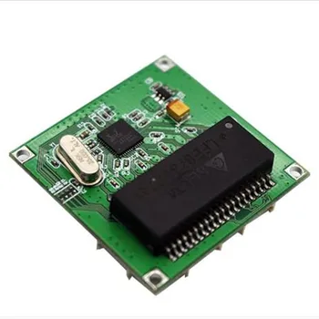 Mini PBCswitch modulis MVK OEM moduļa mini izmērs 4 Porti, Tīkla Komutatori Pcb Kuģa mini ethernet komutatoru moduļu 10/100Mbps OEM/ODM