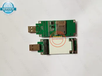 Mini PCIE USB ietver SIM kartes slots ME909S-120 MC7304 MC7700 MC7710 EM820 MC7455 MC7330 MC7354 SIM5360E SIM7100A SIM7100E