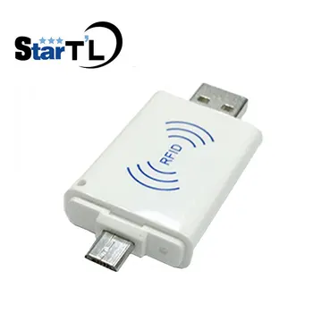 Mini Portatīvo 125KHz RFID Tuvuma Smart EM Kartes Micro USB ID Kartes Lasītājs Win8/Android/OTG Smart Tālrunis Android Rfid Karšu Lasītājs