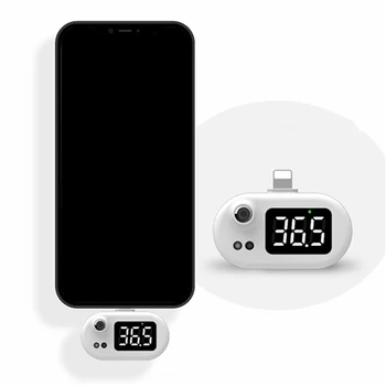 Mini Portatīvo Infrasarkanā USB Termometru ar Type-C/Android/Apple Spraudnis Xiaomi iPhone/X/11/12 Mobilo Telefonu, Digitālo Termometru