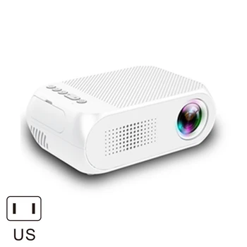 Mini Sadzīves Projektors HD 1080P LED Multi-media Mājas Kinozāles Projektors LHB99