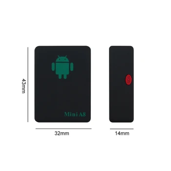 Mini Tracker nobox Nav GPS Moduli GPRS LBS tracker MINI A8 4band GSM Locator Reālā Izsekošanas Bezmaksas PROGRAMMU Platformu Mini A8 Tracker