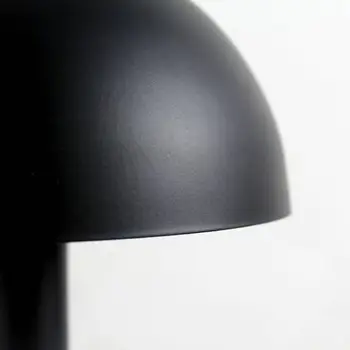 Minimālisma Metāla Sēņu Galda Lampa LED Acu Aizsardzībai Mazu Tabulu, Gaismas, Galda Kopmītnē Studentu Lasīšanas Plug-in naktslampas