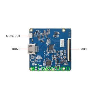 MIPI Kontroles Vadītāja Valdes 10.1 collu IPS 2K 2560*1600 IPS B101QAN01.0 LCD Displejs Aveņu Pi