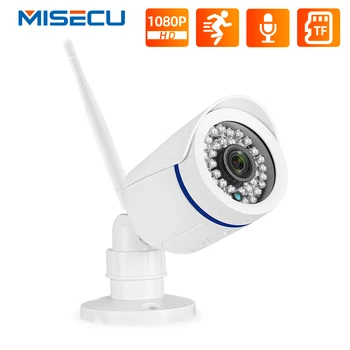 MISECU 1080P Wifi Bezvadu kameras IP Kameru Āra Audio Ieraksts, Kustības detektors Ūdensizturīgs CCTV Vedio Drošības Uzraudzības