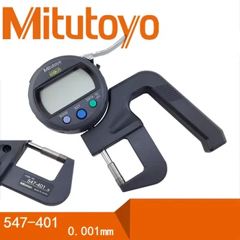 Mitutoyo 547-401 Mērīšanas Diapazons 0-10mm Rezolūcija par 0,001 mm ABS Digimatic Rādītājs Digitālā Biezums Platums