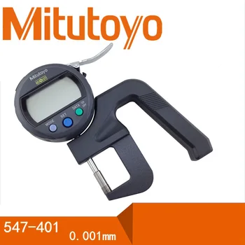 Mitutoyo 547-401 Mērīšanas Diapazons 0-10mm Rezolūcija par 0,001 mm ABS Digimatic Rādītājs Digitālā Biezums Platums