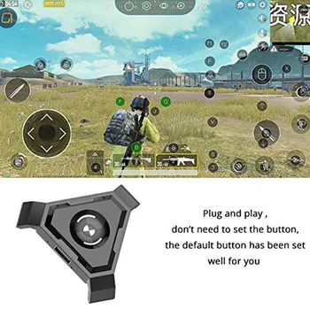 Mobilais Tālrunis Gamepad Kontrolieri Tastatūras Peles Pārveidotājs Plug And Play Bluetooth 4.1 DATORU Adapteri IOS Android Spēlētājs