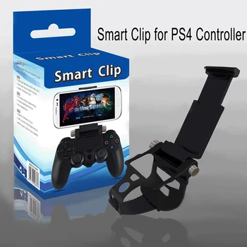 Mobilo Telefonu Spēļu Klipu Turētājs PS4 Kontrolieris Regulējams Spēļu Tālrunis Skava PS4 Gamepad par DualShock 4 Spēle Kontrolieris