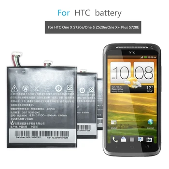 Mobilā Tālruņa Akumulators HTC One X G23 S720e One S Z520e Z520d S728e Z560e Nomaiņa, Bateriju 1800mAh BJ83100