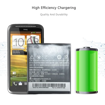 Mobilā Tālruņa Akumulators HTC One X G23 S720e One S Z520e Z520d S728e Z560e Nomaiņa, Bateriju 1800mAh BJ83100