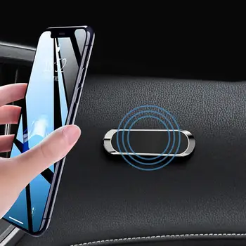 Mobilā tālruņa turētājs magnētu magnētisko bāzi viedtālrunis, universālais Magnētiskais turētājs mobilo automašīnas paneļa