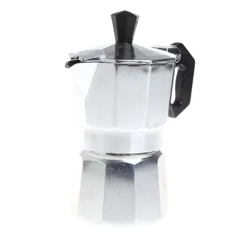 Mocha Latte Kafijas automāts itālijas Moka Espresso Kāstuve Pot Stovetop Kafijas Maker50/100/150/300/450/600ml Mājas Biroja Virtuves