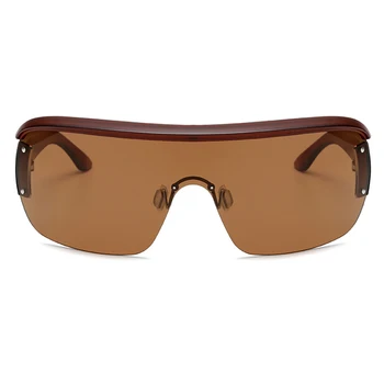 Moderns Lielgabarīta Saulesbrilles Vīriešiem, Sievietēm Luksusa Zīmolu Dizainera Retro Saules brilles Sieviešu Lielajam Liels Rāmis Sunglass UV400 Oculos