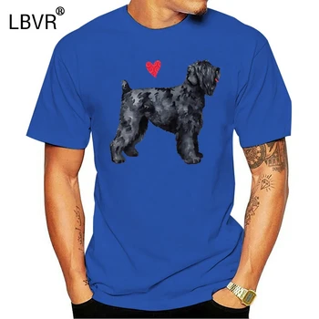 Moderns Radošs Grafiskais T-krekls Top es Mīlu savu Melnais krievu Terjers Harajuku suņu mīļotājiem ikdienas Topi gudrs balts t-veida apkalpes T-krekls