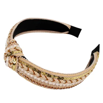 Modes Aušanas Pērle Hairbands Bezel Sievietes, Meitenes, Pāri Acīm Un Galvassegu Plaša, Loga / Galvas Joslā Stīpām Cepures Matu Accessorie