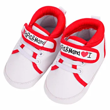 Modes Baby Zīdainis, Mazulis, Zēns, Meitene, apavus, Mīksto Vienīgais Audekls Sneaker Toddler Kurpes baby girl kājām bebek ayakkabi