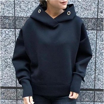 Modes gadījuma Japāņu 2020. gadā-pavasarī un rudenī kapuci sweatershirt sieviešu plus lieluma zaudēt korejiešu versija
