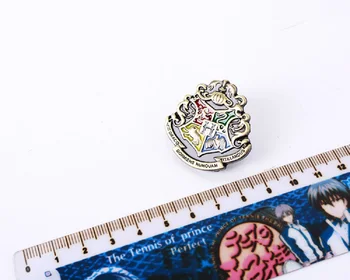 Modes Poters Žetons Slytherin Ravenclaw Skolas Simbols Metāla Emblēma Pin Broša Chespin Tērpu, Aksesuāru Pogu Rotājumu Dāvanu Karstā