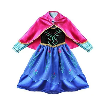 Modes Princese Belle Kostīms ar Cimdiem, Lai Meitene Ziemassvētku Sleeping Beauty Puse Rozā Ziedu Bumbu Kleita Bērni Jasmīns Elsa Kleita