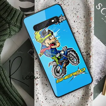 Modes Sherco Motociklu Telefonu Gadījumā Rūdīta Stikla Samsung S20 Plus S7 S8 S9 S10E Plus Piezīme 8 9 10 Plus A7 2018