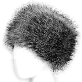 Modes Sievietes Dāma Mākslīgās Fox Kažokādas Kazaku Stils Krievu Ziemas Cepures Siltu Cepurīti