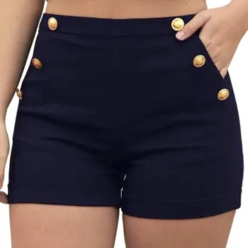 Modes Sieviešu Bikses Plus Lieluma Gadījuma Rāvējslēdzēju gumiju Hotpants Dāma Vasaras Bikses, Elegantas Bikses Mujer Женские Шорты