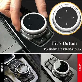 Modificētu Centra Konsole, Multimediju Vadības Pogas Rokturi, Apdares Vāka Apdare ABS Plastmasas Apdare BMW F10 F20 F30 iDrive