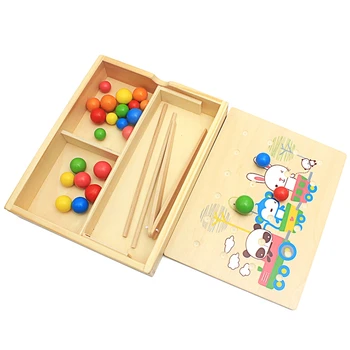 Montessori bērnu Ikdienas Dzīves Apgriešana Bumbu Krāsains Bumbiņas, Formas, Krāsas Roku-acu Koordināciju Sākumā Izglītības Rotaļlieta Bērniem