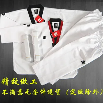 MOOTO Taekwondo Pamata Vienotu Tae Kwon Do TKD Taekwondo WTF Dobok 3 pozīcijas materiāliem, bērniem pieaugušo tae kwon do formas tērpu