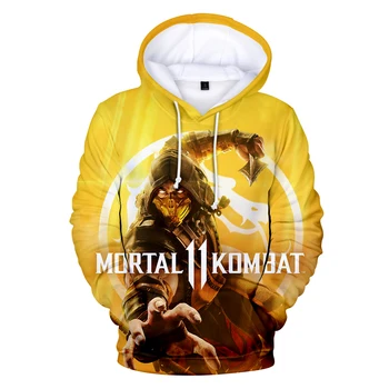 Mortal Kombat 11 Hoodies Kawaii 3D Drukas sporta Krekls Kleding 2020. Gadam Karstā Koop Gadījuma Nieuwste Plus Lieluma Hoodies modes dizainu