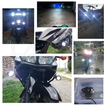 Motociklu LED Lukturu Motociklu Vadīšanas Aktualitātes, Miglas Vietas, Galvas Gaismas Lampas KAWASAKI VERSYS650 650 VERSYS-2019 2018