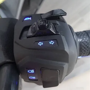 Motociklu Nmax 155 apgaismots slēdzis priekšējo Lukturu Bīstamības Iet led lampas slēdzis Yamaha Nmax155 2016 2017 2018 2019 N-Max 155