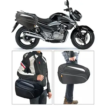 Motociklu Seglu Soma Ūdensizturīgs Sacensības Moto Ķivere, Ceļojuma Somas, Koferi Seglu Lietusmētelis Uz Motocikla Aizmugurējā Sēdekļa Soma