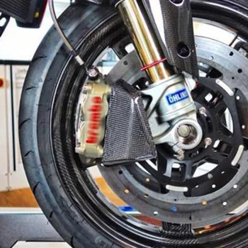 Motociklu TWM Oglekļa šķiedras bremžu dzesēšanas kanāliem 100mm piemērots Ducati Panigale V4 Speciale Panigale 899 / 959 / 1199 1299