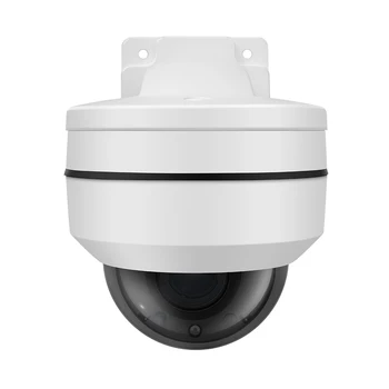Motorizētu 4X Tālummaiņas Varifocal 4MP IP PTZ Dome VIDEONOVĒROŠANAS Kameras Āra Home Security Ūdensizturīgs Uzraudzības POE Kamera ar Skavu