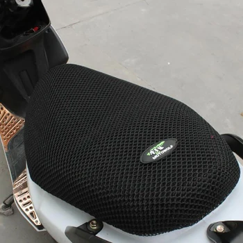 MOTOWOLF Motociklu, Motorolleru Sauļošanās Sēdekļa Vāku 3D Saules Pierādījums Novērstu Scooter Saule Pad Siltuma Izolācija Aizsargā Spilvenu
