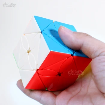 Moyu Meilong Lapas Šķībs Cube Puzzle Specail Dīvaini Formas Efeja Cube Burvju Spee Cubes3x3x3 Izglītības Skewbube Rotaļlietas, Spēles