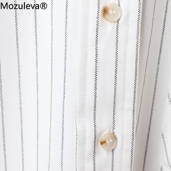 Mozuleva Sieviešu Vasaras divdaļīga Mājas Tērps Pavasara / Rudens Plānas garām piedurknēm Kokvilnas Bikses Pidžamas Sieviešu Rudens Kokvilnas Uzvalks