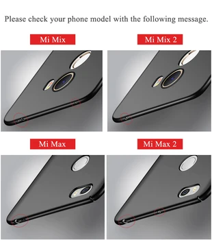MSVII Vāks Xiaomi Mi Sajauc 3 2S 2 S Ja Pirkstu Gredzenu Matēts Vāks Xiaomi 2 Max 3 Lietas Turētāja Vāks Xiomi Samaisa Max 2 3