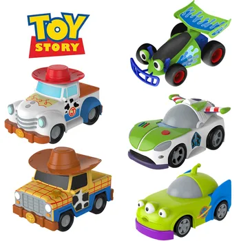 Multfilmas Rotaļlietu Stāsts Woody Jessie Buzz Lightyear Simulācijas Modelis Inerciālas Atgriešanās Jaudas Auto Rotaļlietas Bērniem Rotaļlietas Stāsts Svešzemju Lelles