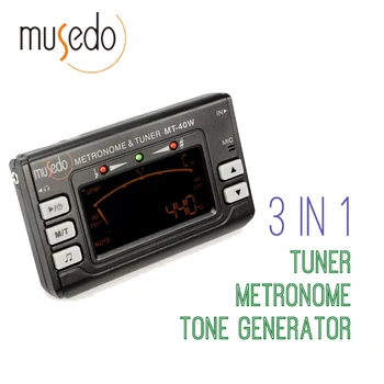 Musedo MT-40W Metro-tuner&Signālu Ģenerators Elektronisko Digitālo LCD 3 in 1 LCD Klarnete Saksofons Skaņotājs/Metronoms/Signālu Ģenerators