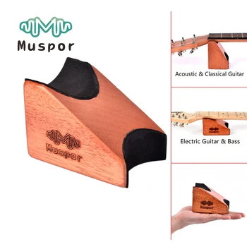 Muspor 2 in 1 Kakla Ģitāra Atpūtas Stāvēt Atbalsta Spilvens, Elektriskie Akustisko Klasiskā Ģitāra, Bass Mat Luthier Darbstaciju Uzstādīšanas Rīks