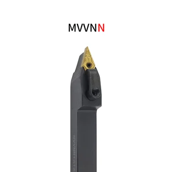 MVVNN2020K16 MVVNN1616K16 MVVNN2525M16 Ārējās Virpošanas Instrumentu Turētāja VNMG Karbīda Ieliktņiem MVVNN Virpu Griešanas darbgaldi Komplekts