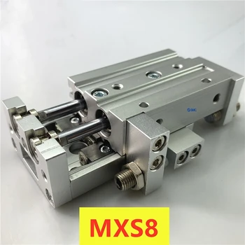 MXS MXS8 JAUNU Oriģinālu patiesu smc Slaidu rokasgrāmata, Pneimatisko cilindru MXS8-10 MXS8-20 MXS8-30 MXS8-40 MXS8-50 MXS8-75